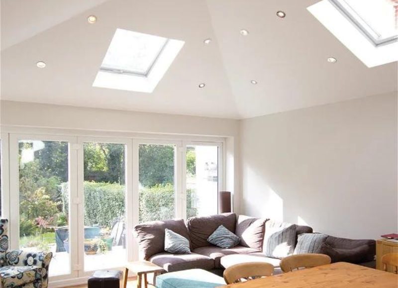 Inside of a Guardian warm roof conservatory Acomb - RLM Windows