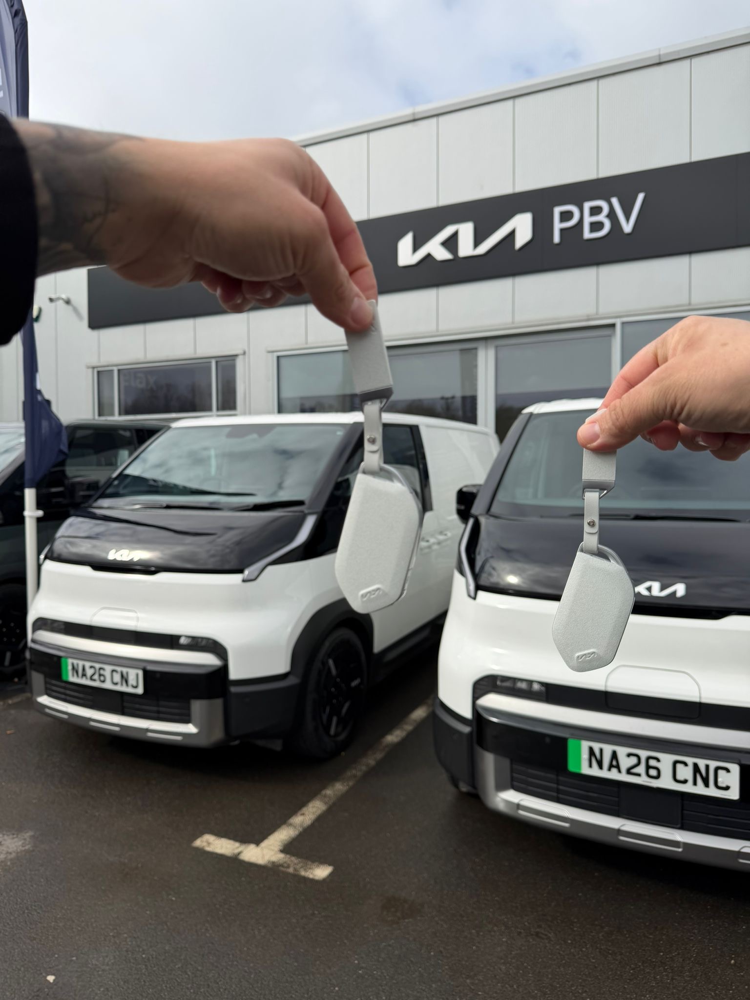 Driving Towards a Greener Future: Our New Kia PV5 Vans